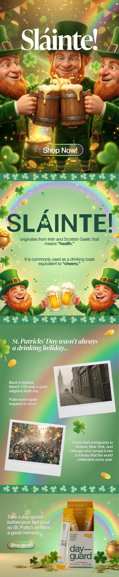 day–guard email: St. Patrick’s Day