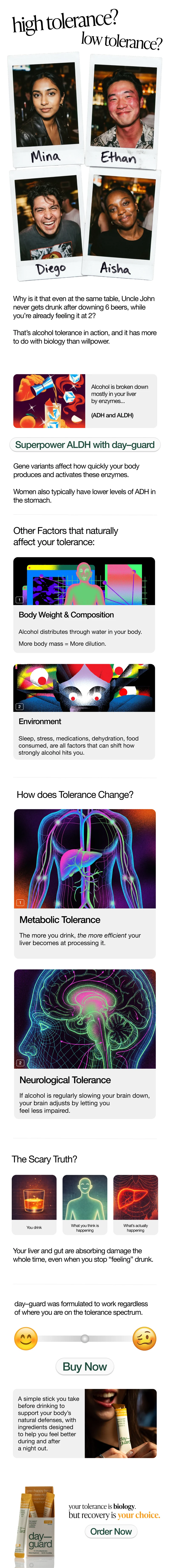 day–guard email: High tolerance?