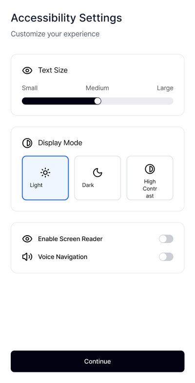 Migrant Compass screen 4