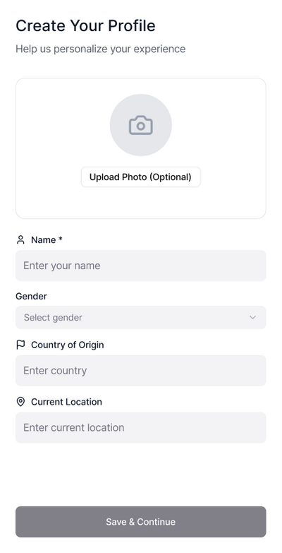 Migrant Compass screen 9
