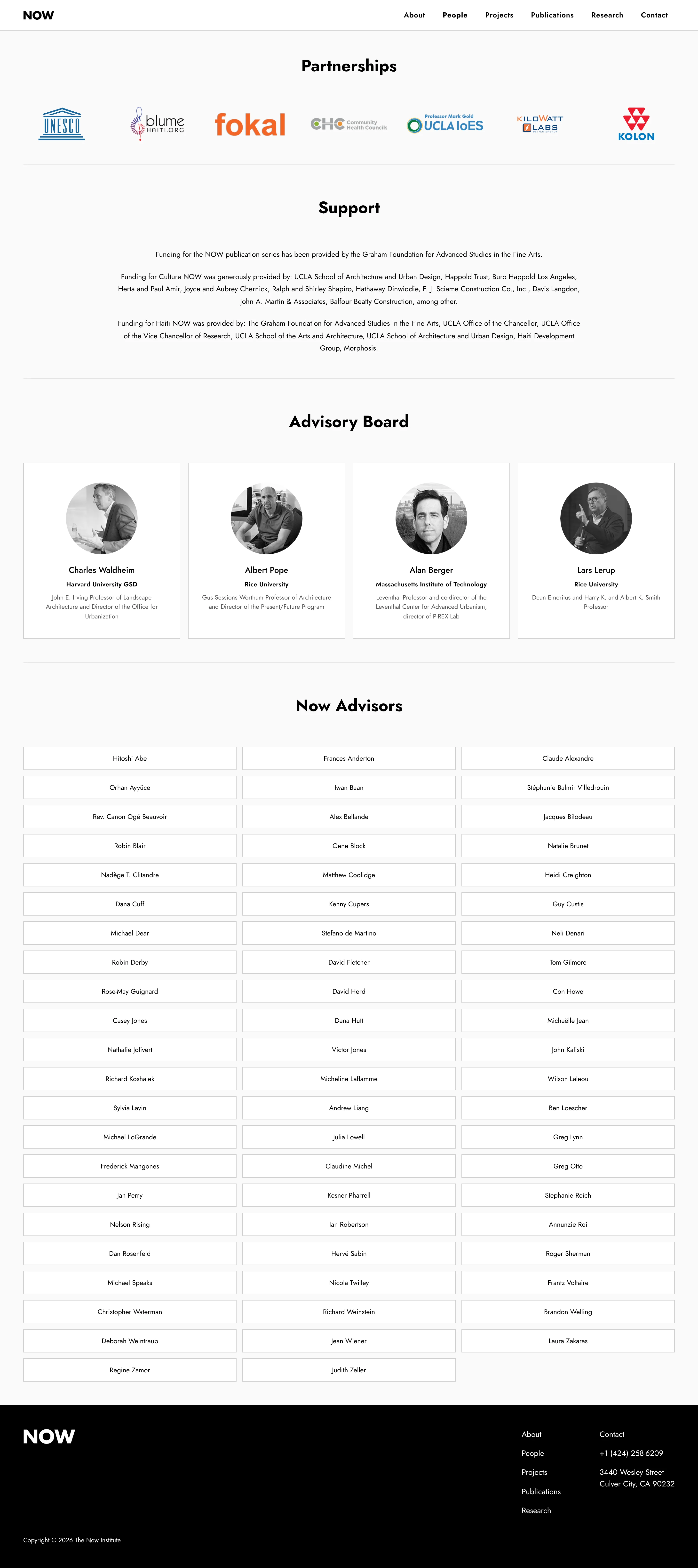 Partners & Advisors