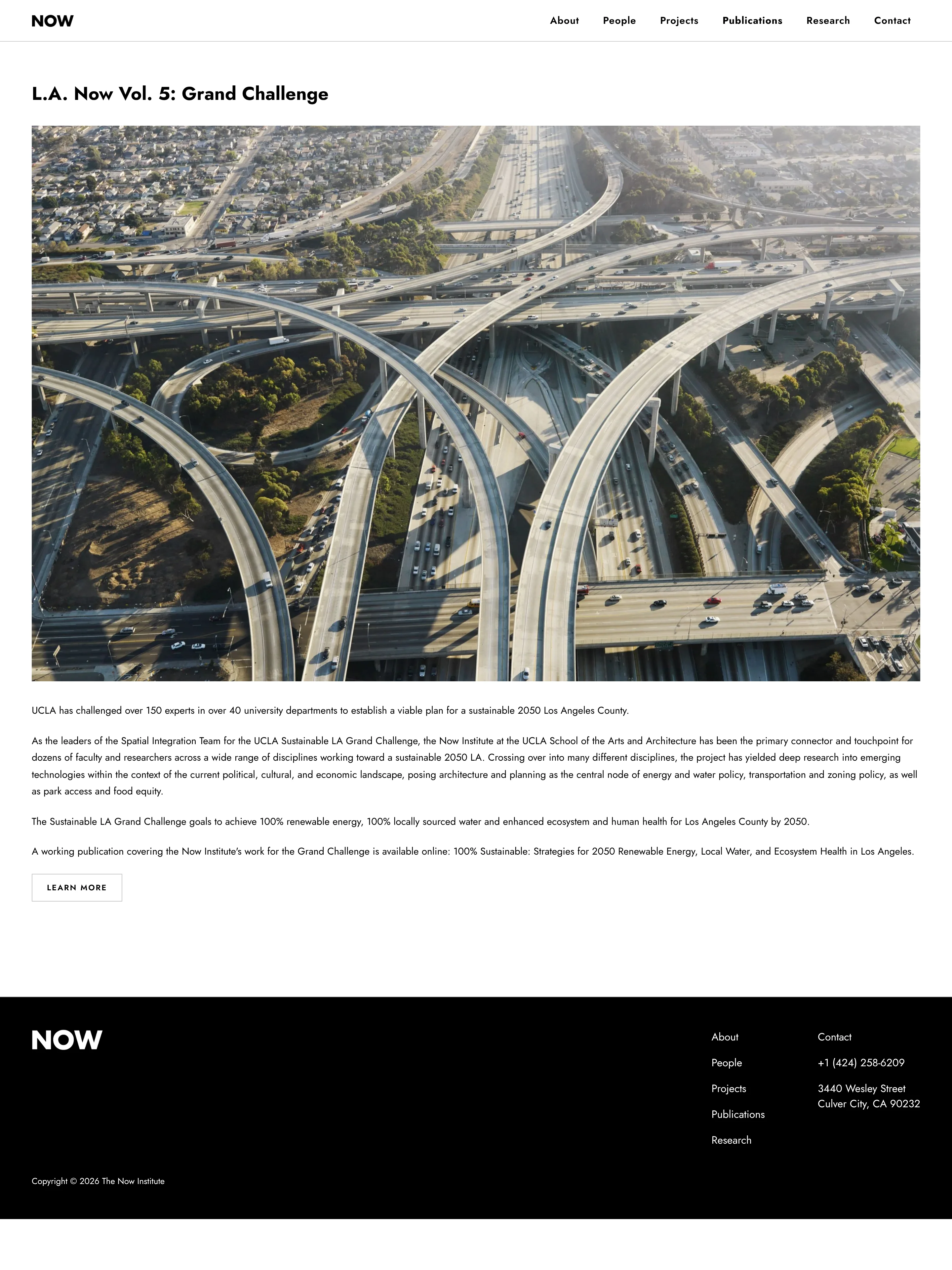 L.A. Now Vol. 5: Grand Challenge