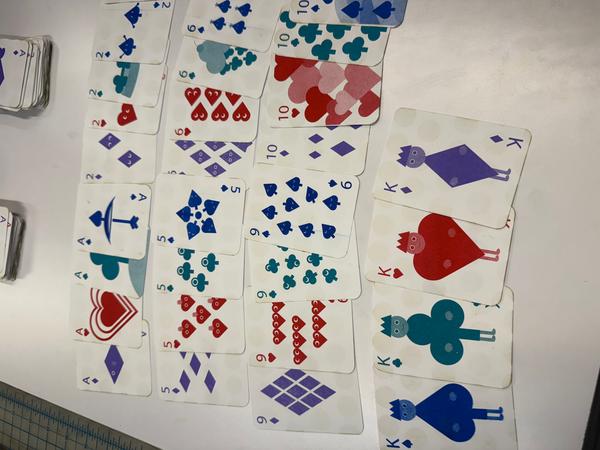 Reprinted deck